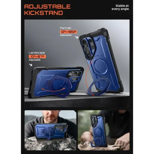 SUPCASE UB GRIP MAG MAGSAFE GALAXY S26 ULTRA COBALT Foto 4