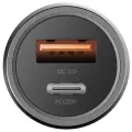 ENERGEA Alu Drive PD20+ automašīnas lādētājs | 38W | PD, QC | USB-A, USB-C | pelēks, gunmetal Foto 5