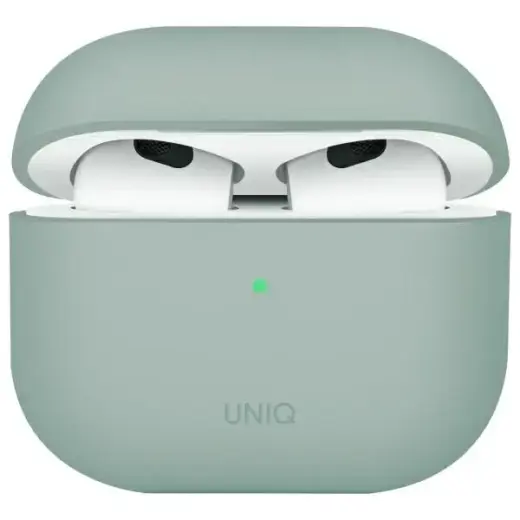 UNIQ case Lino AirPods 4 Silicone iceplant green