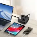 Tech-Protect PCS3X4 power strip, 3 sockets, 2xUSB-A, 2xUSB-C 200 cm - black Photo
