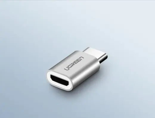 Ugreen adapter micro USB to USB Type C adapter black (30391) Фото num