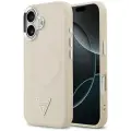 Guess Triangle Logo MagSafe Case for iPhone 17 Beige — Фото 1