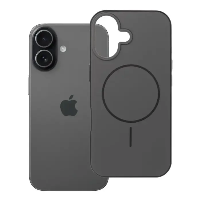 Case for iPhone 17 Forcell F-Protect Chromatic Premium compatible with MagSafe black