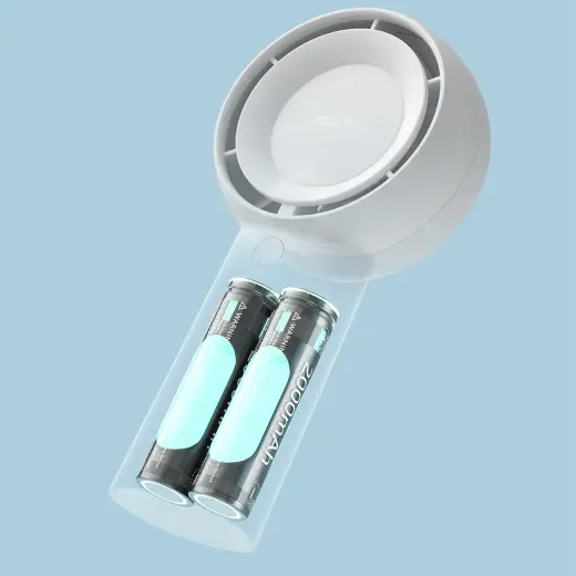 Jisulife Handheld Fan Life5 Plus 4000 mAh Portable USB Fan - White Foto 12