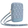 Guess Torebka GUWBZPGCSPGB niebieski|blue Zip GCube Bottom Stripe Фото num