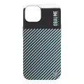 OBAL:ME Flossy Stripes Cover for Apple iPhone 13 Black|Sky Blue Фото num