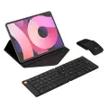 Set Wireless foldable Keyboard Delux KF10 and mouse MF10PR Фото num