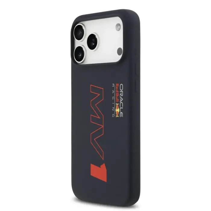 Red Bull Silicone MV1 maciņš ar MagSafe atbalstu telefonam iPhone 17 Pro Max tumši zils