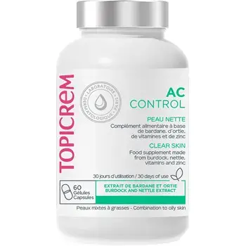 AC Control Clear Skin - Dietary supplement for problematic skin prone to acne (60 pcs). Foto 1