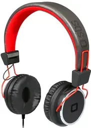 Austiņas SBS Stereo Headphone Studio MIX DJ Red