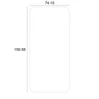 Etteri hybrid glass for iPhone 16 Pro Max 6,9" Foto 2