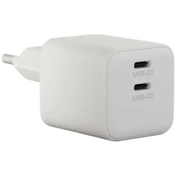 Wall charger Zens 100W 2xUSB-C white