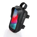 Tech-Protect V2 bicycle bag with space for a 1l phone - black Фото num