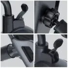 Car phone holder Forcell F-Grip Carbon Bracket arm 17cm windshield black Photo