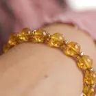 Beaded phone strap yellow — Foto 7