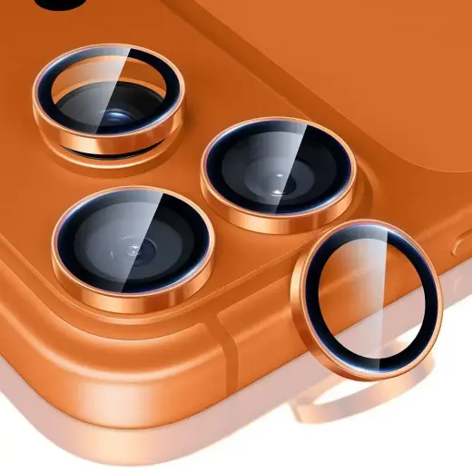 OSŁONA NA APARAT ESR ARMORITE CAMERA PROTECTOR IPHONE 14 PRO / MAX / 15 PRO / MAX / 16 PRO / MAX / 17 PRO / MAX ORANGE Foto 2