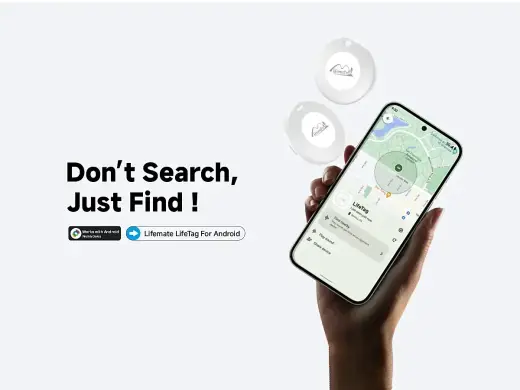 Lifemate GPS Bluetooth LifeTag Tracker HD-P16-3 Android white Foto 2