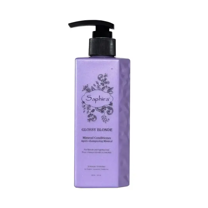 Saphira, Glossy Blonde, Hair Conditioner, Hydrating & Color Protecting, 1000 ml