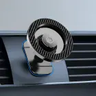 Blavec Car holder BH-16B Carbon magnetic Magsafe to dashboard (BH16BC-MDB) black Foto 3