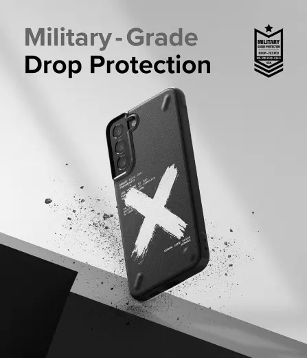 Ringke Onyx Design Durable Cover Case for Samsung Galaxy S22 + (S22 Plus) black (X) () Photo
