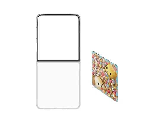 EF-ZF766CTE Samsung FlipSuit Cover for Galaxy Z Flip 7 Transparent Foto 5