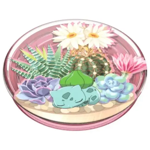 Popsockets 2 Bulbasaur Terrarium 112661   uchwyt i podstawka do telefonu - licencja Photo