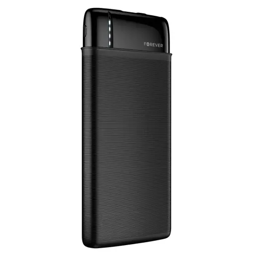 Forever power bank TB-100M 10000 mAh melns Foto 5