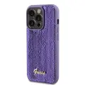 Guess Sequin Script Logo Case for iPhone 14 Pro Max Purple — Foto 1