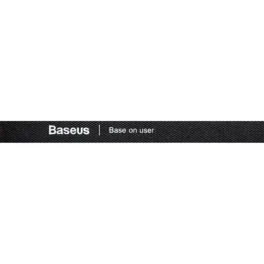 Baseus Rainbow Circle hook and loop Straps - velcro tape cable organizer 1m black (ACMGT-E01) Foto 4