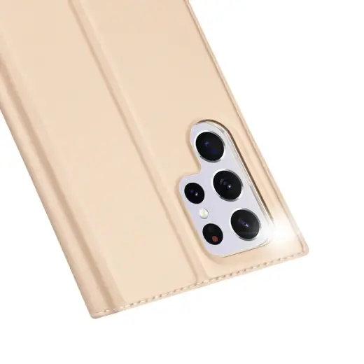 Dux Ducis Skin Pro Holster Cover for Samsung Galaxy S22 Ultra gold Photo