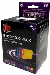 Tintes kārtridžs Uprint Brother LC970 BK | C | M | Y PACK 4  Фото num