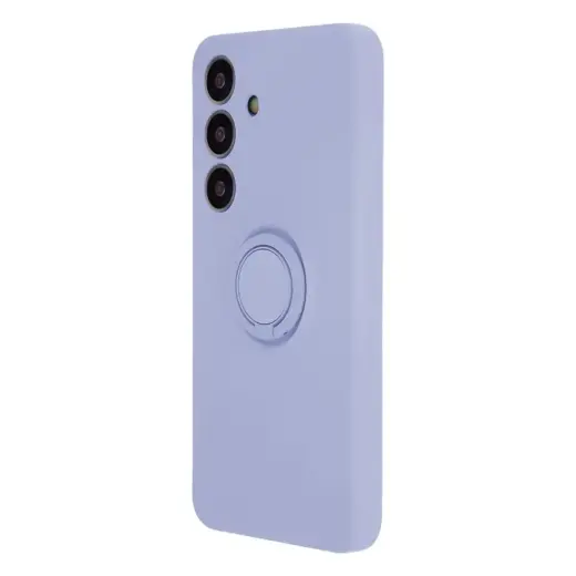 Finger Ring maciņš ar statīvu telefonam iPhone 16 Plus violets