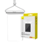 Waterproof phone case Baseus AquaGlide with Cylindrical Slide Lock (white) Foto 7