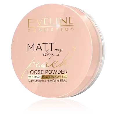 Eveline Cosmetics Matt My Day Finishing Powder with Matt Effect Shade Peach 6 G Foto 1