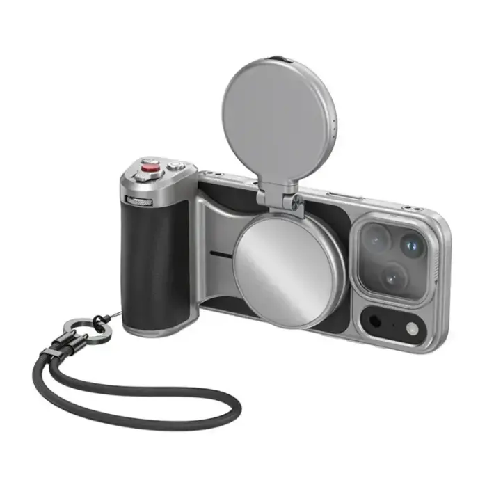 Master Grip Mount for iPhone 17 Pro Max – All-in-One Kit with Light and UV Filter