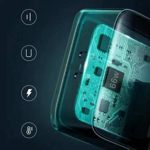 UGREEN CD216 зарядное устройство | 66W | PD | USB-C | черное Фото num