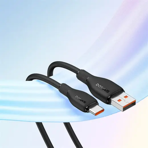 Baseus Pudding Series 100W USB-A - USB-C Cable 2m - Black Foto 13