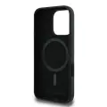 Karl Lagerfeld Liquid Silicone Karl and Choupette MagSafe Case for iPhone 16 Pro Black — Foto 4