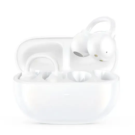 BWOO Bluetooth earphones BW39 TWS for running white