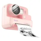 Digital kids camera with printer Hoco 1MP 2,0" HD Ready DV200 pink Foto 1
