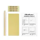 Qoltec Privacy filter 23.6" | 16:9 | Eye protection | Panoramic Photo