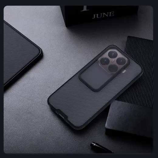 Nillkin CamShield PRO Hard Case for Xiaomi 15T Pro Transparent Black Foto 7