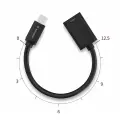 Wozinsky WOTGY1S USB-C 3.0 (male) - USB-A 3.0 (female) OTG Adapter - Black Фото num