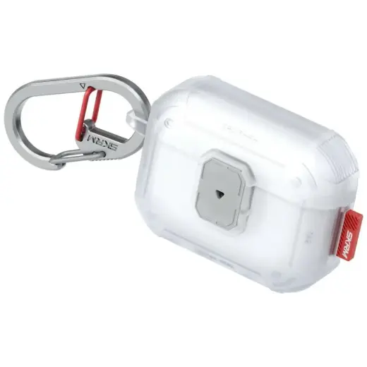 Case Skinarma Mecha LE for AirPods Pro 3 transparent