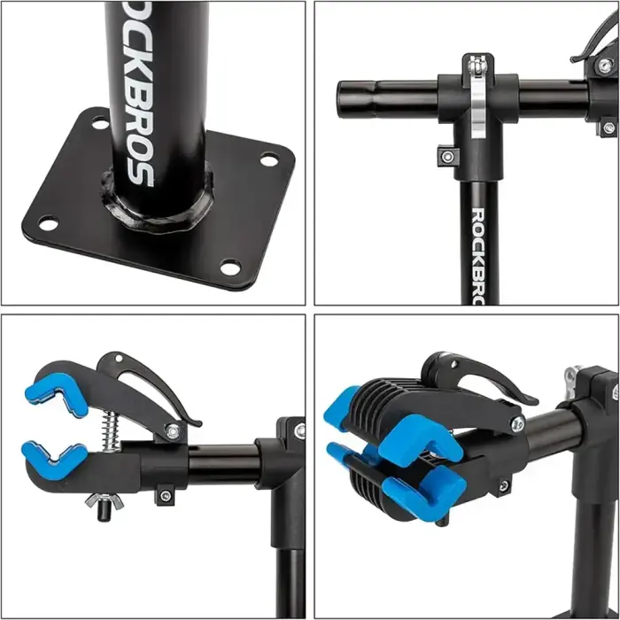 Rockbros 27210002001 Service Stand with Quick Releases for Bicycles - Black Foto 2