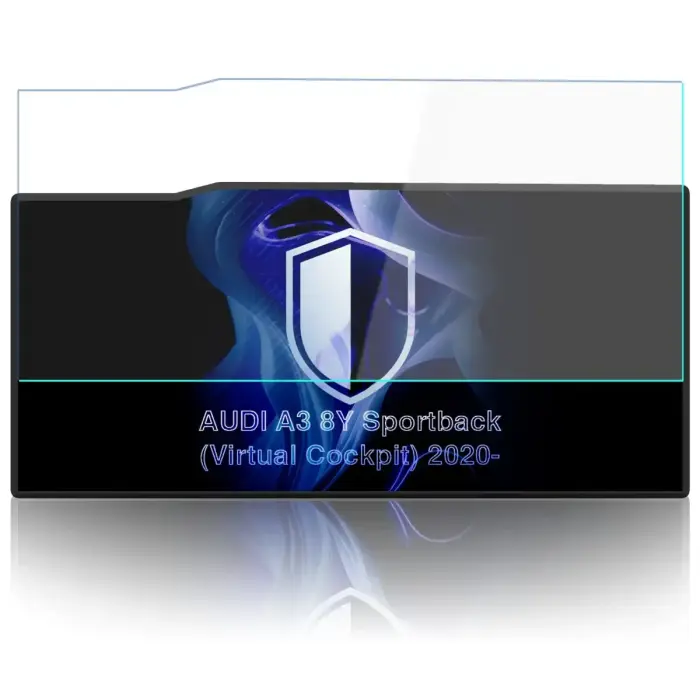 AUDI A3 8Y Sportback Virtual Cockpit (2020 - 2026) - 3mk BladeShield Center Display