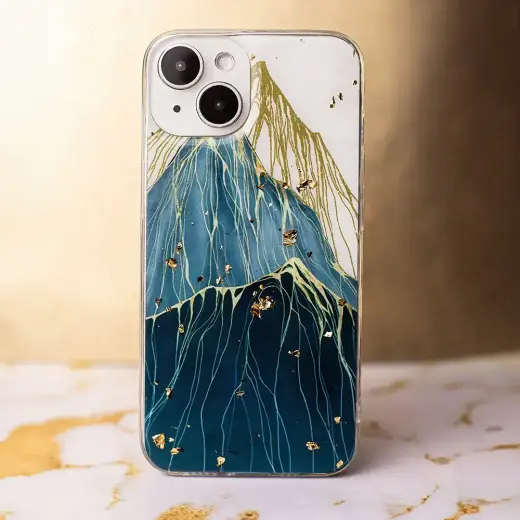 Gold Glam case for Samsung Galaxy A35 5G mountain Foto 8