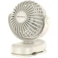 Mini desk fan AWEI F45 with clip 1200mAh white Photo
