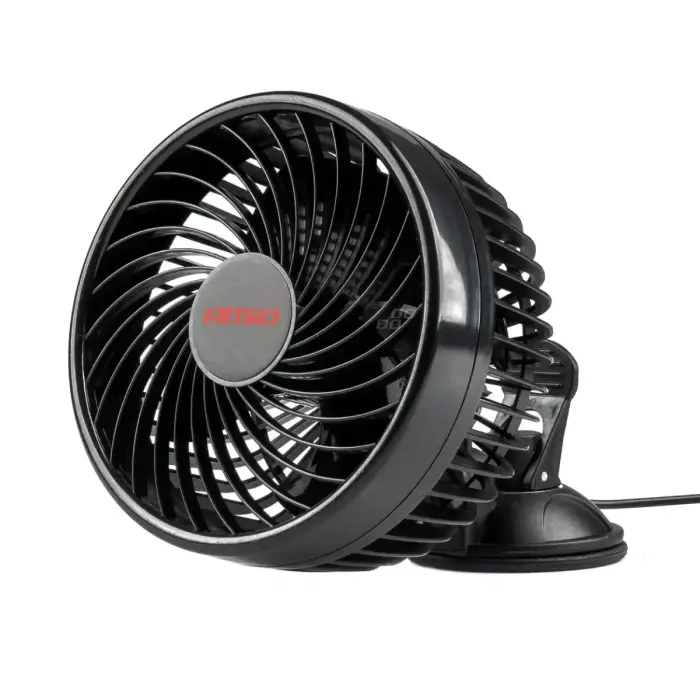 Auto ventilators ar piesūcekni 6" 12V