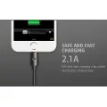 REMAX Cable Waist Drum RC-082m - USB to Micro USB - Grey Foto 3